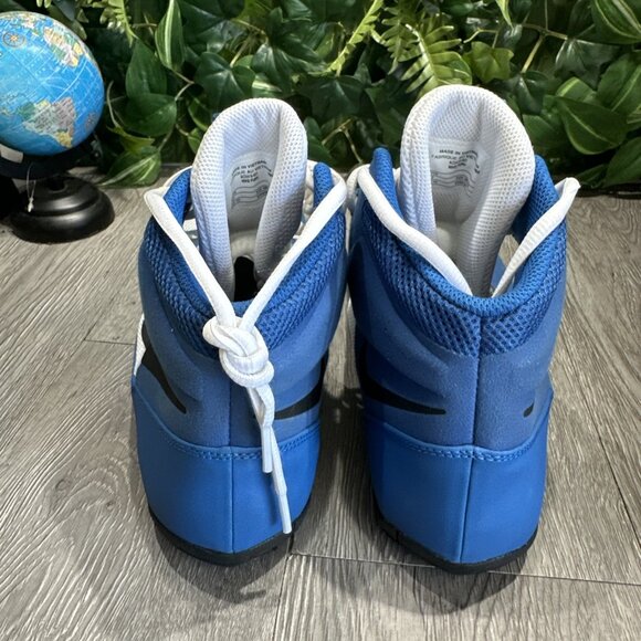 Nike Fury Men's Size 13 Wrestling Shoes MMA Combat Royal Blue AO2416-401 - Picture 5 of 9